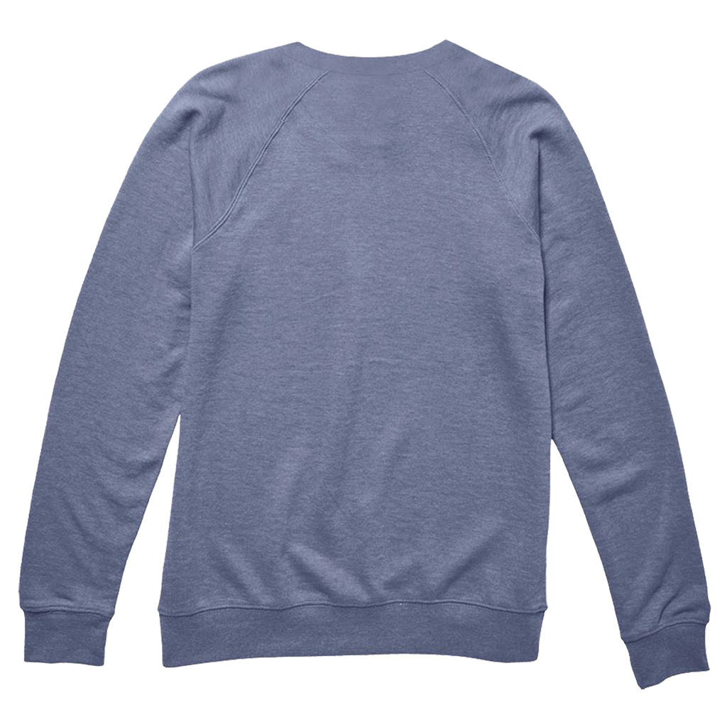 Lane Seven Unisex Heather Denim French Terry Crewneck Sweatshirt