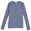 Lane Seven Unisex Heather Denim French Terry Crewneck Sweatshirt