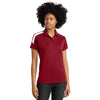 Sport-Tek Women's Deep Red/ White Competitor United Polo