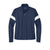 Sport-Tek True Navy/White Women's Travel Full-Zip Jacket