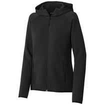 Sport-Tek Women's Black Phenom Full-Zip Hoodie