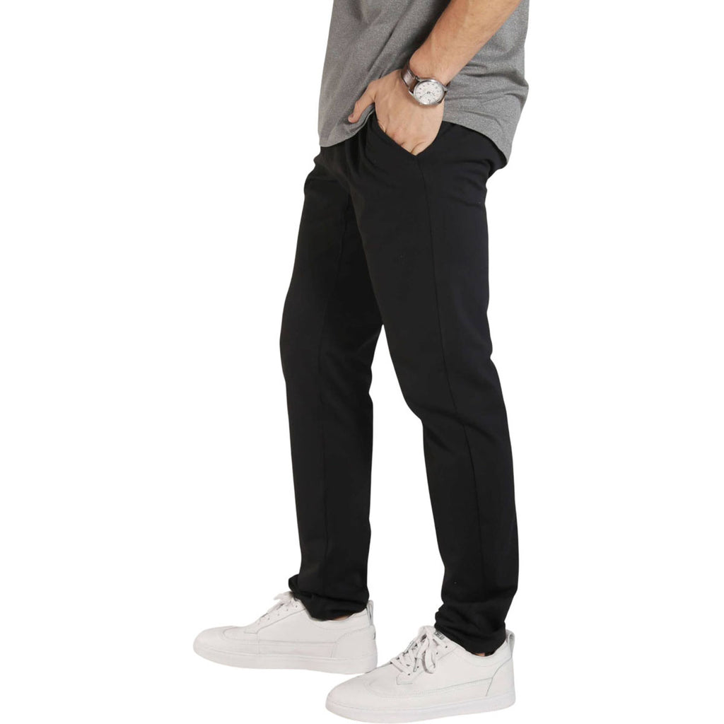 TRUE Men's Black Lux Chino