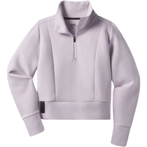 UNRL Women's Misty Rose LuxBreak Half-Zip Pullover