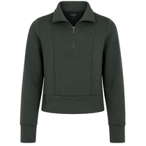 UNRL Women's Pine LuxBreak Half-Zip Pullover