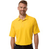 Harriton Men's Sunray Yellow Maverick CVC Pique Polo