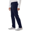 Jaanuu Men's Midnight Navy Rhodes Everyday Straight-Leg Scrub Pants