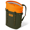 YETI Olive/King Crab Orange Hopper M20 Soft Backpack Cooler (Seasonal Color)