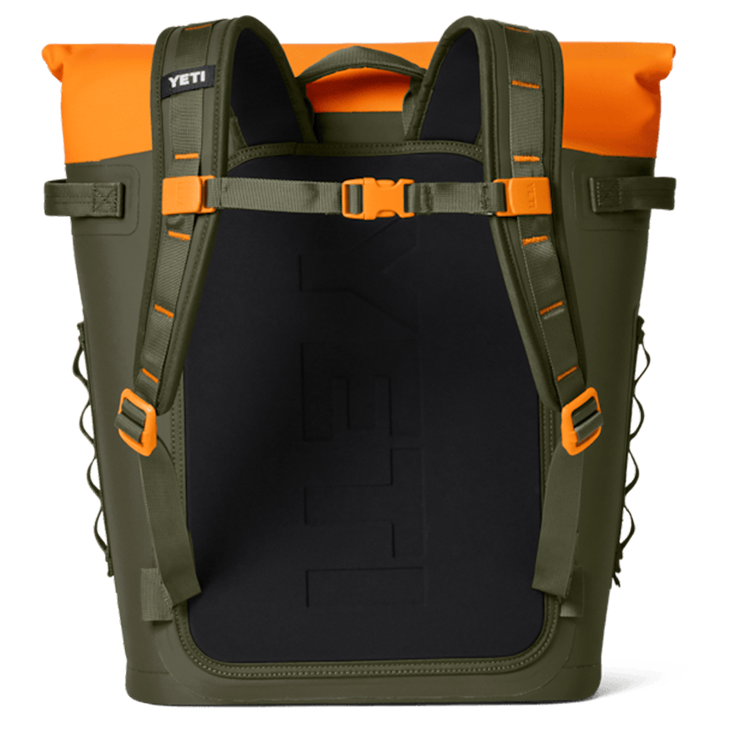 YETI Olive/King Crab Orange Hopper M20 Soft Backpack Cooler (Seasonal Color)