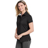 Fairway & Greene Women's Black Claire Tech Polo