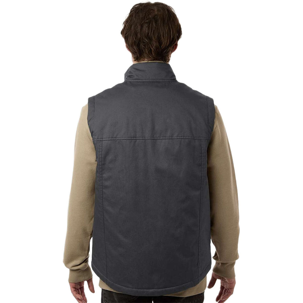 Harriton Unisex Dark Charcoal ClimaBloc Station Vest