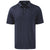 Cutter & Buck Men's Navy Blue Coastline Epic Comfort Eco Recycled Polo