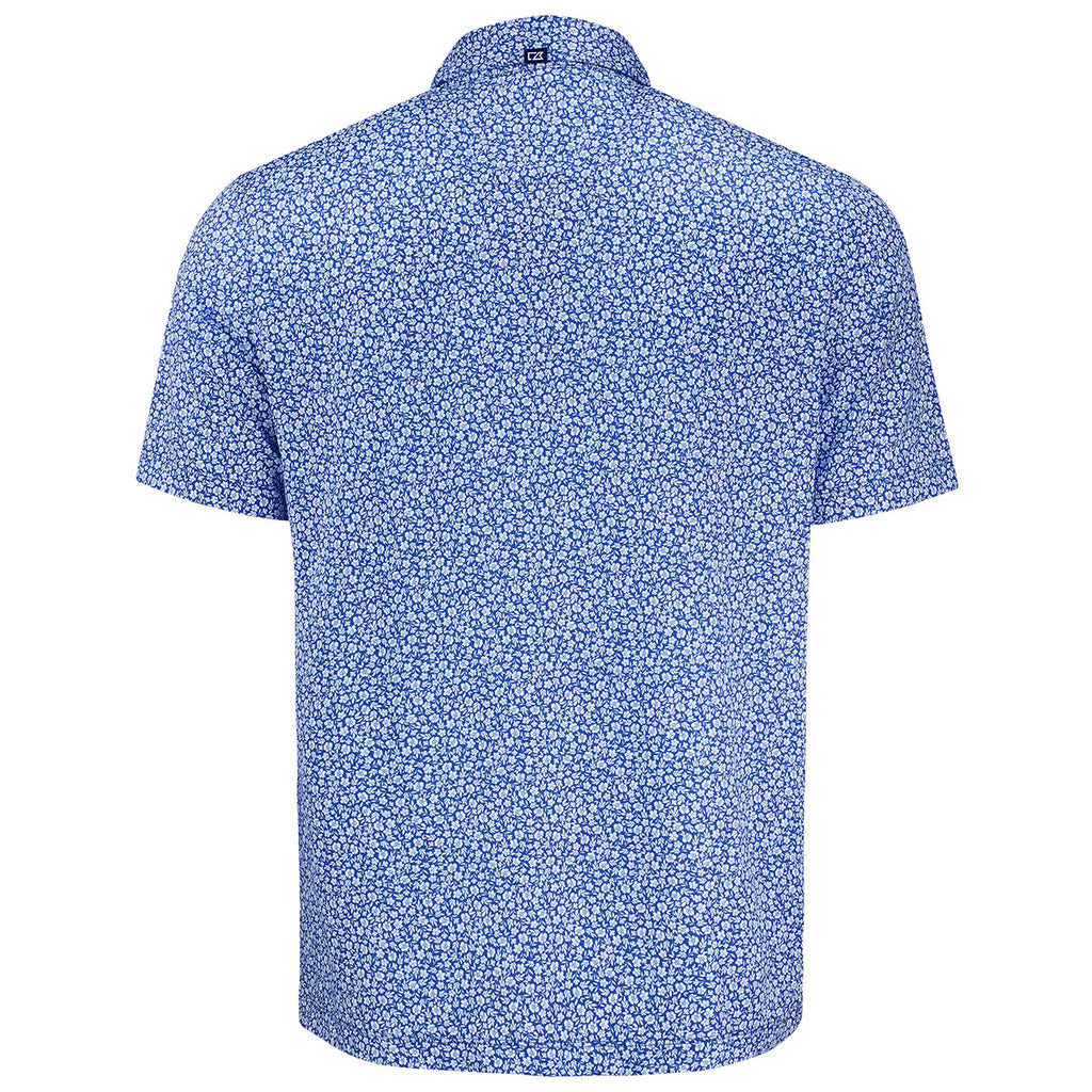 Cutter & Buck Men's Chelan Pike Eco Flora Print Polo