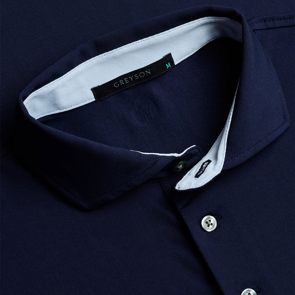 Greyson Men's Maltese Blue Cayuse Polo