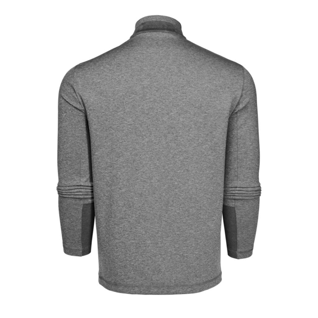 Greyson Men's Smoke Heather Sequoia Quarter Zip