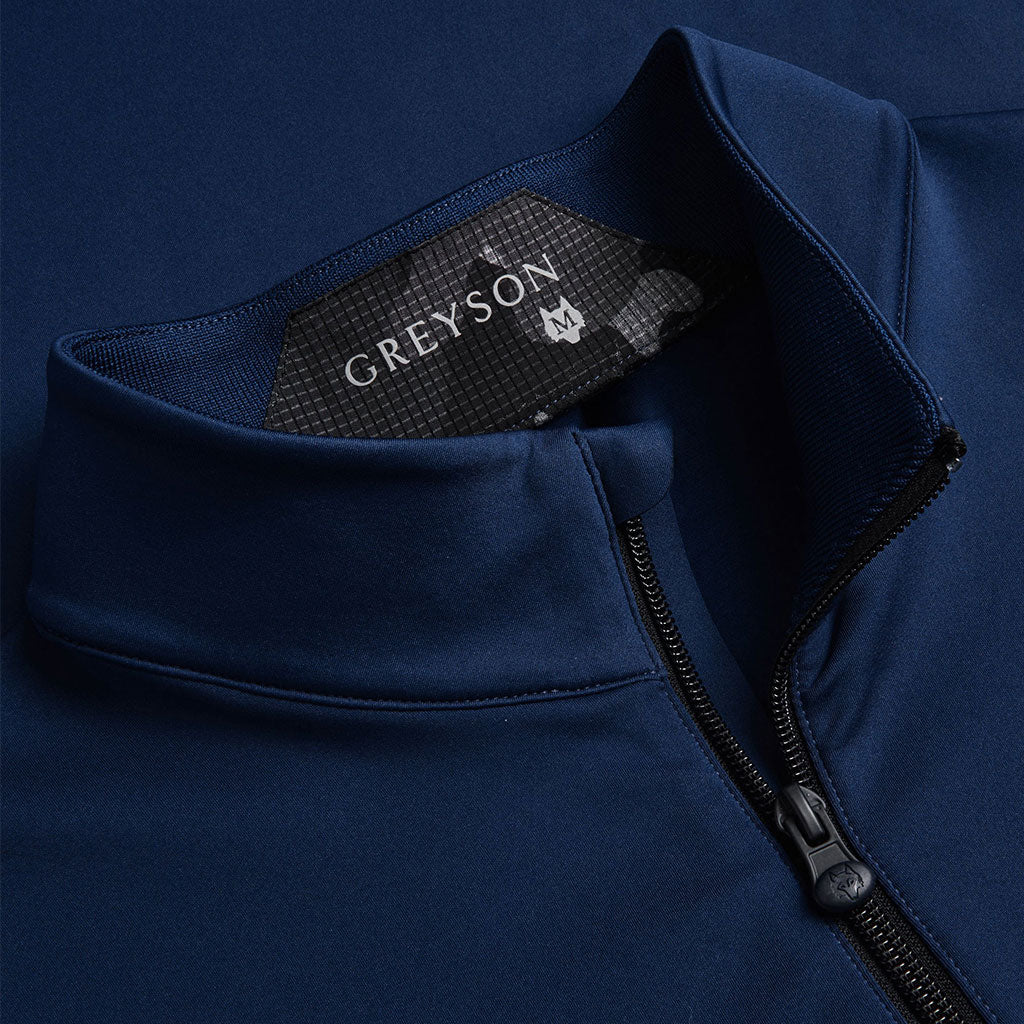 Greyson Men's Maltese Blue Sequoia Quarter Zip