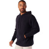 Glyder Unisex Black Knit Up Hoodie