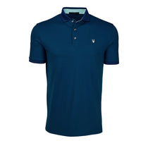 Greyson Men's Royal Blue Wolf Polo