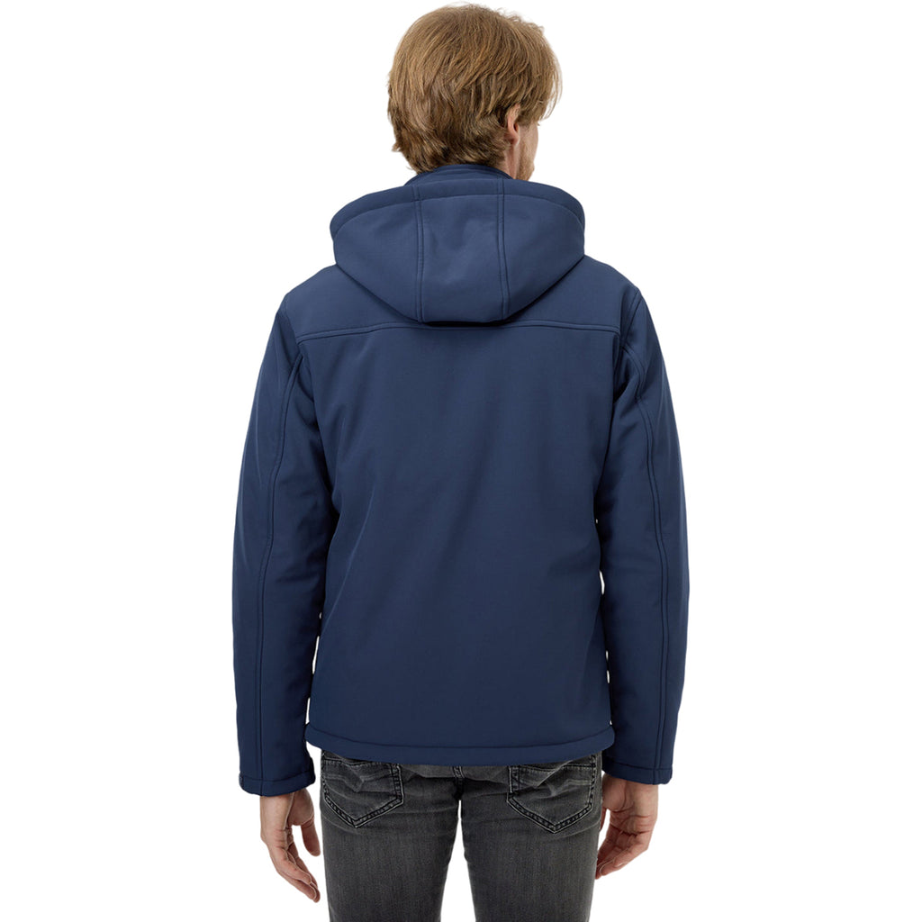 Ororo Men's Navy Blue 5-Zone Heated Jacket