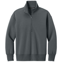 Mercer+Mettle Women's Storm Grey Soft Spacer 1/4-Zip