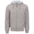 Clique Unisex Grey Melange Stockholm Full Zip Hoodie