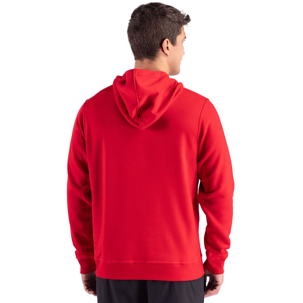 Clique Unisex Red Drive Recycled Pullover Hooded Sweatshirt