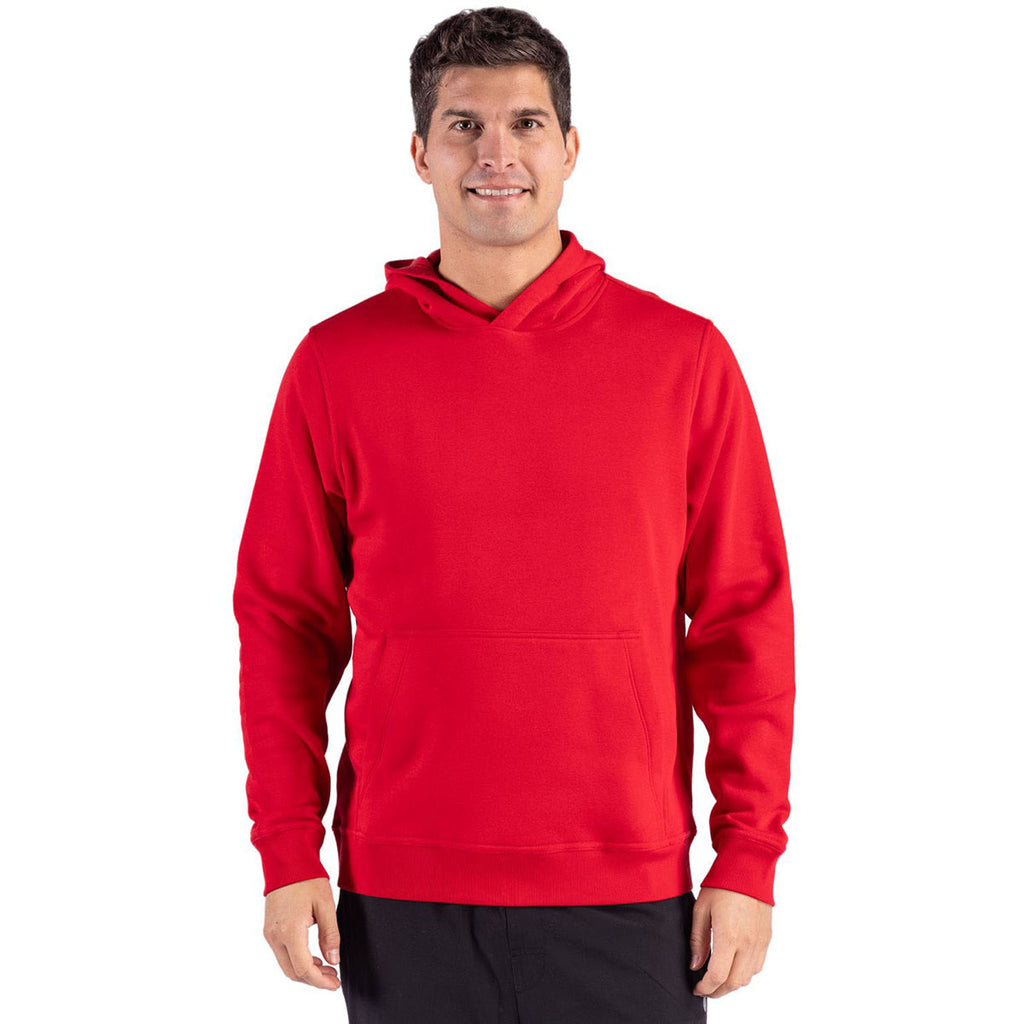 Clique Unisex Red Drive Recycled Pullover Hooded Sweatshirt