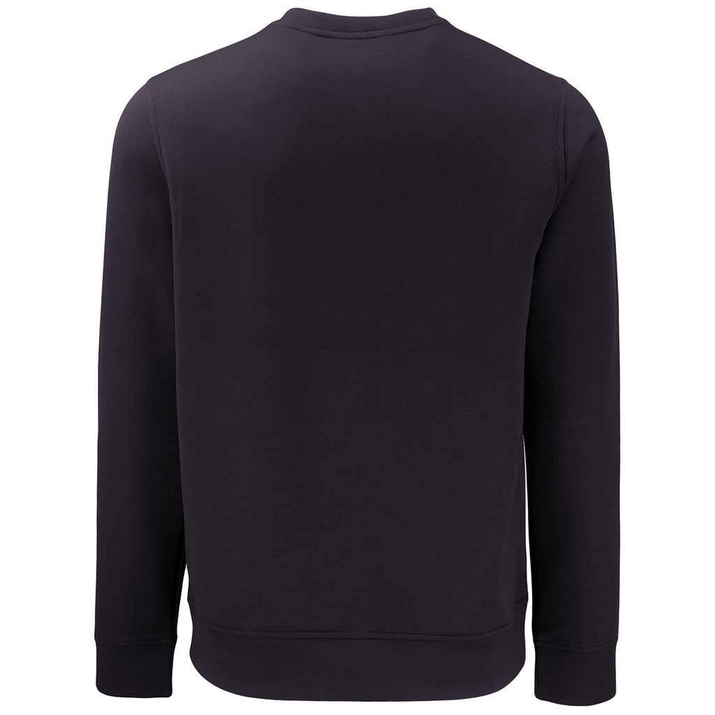Clique Men's Black Haven Recycled Crewneck Sweatshirt