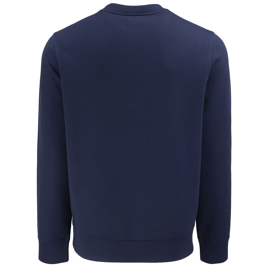 Clique Men's Dark Navy Haven Recycled Crewneck Sweatshirt