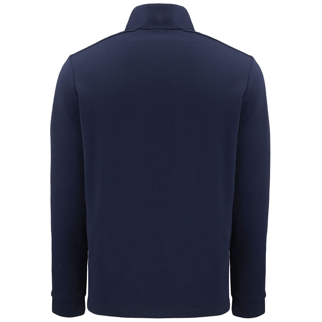 Clique Men's Dark Navy Haven Recycled Quarter Zip Pullover