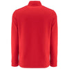 Clique Men's Red Haven Recycled Quarter Zip Pullover