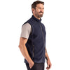 Clique Men's Dark Navy Powder Recycled Fleece Vest