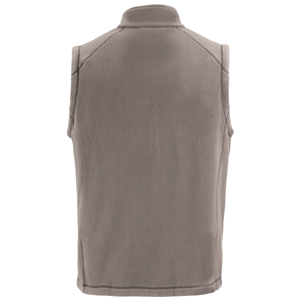 Clique Men's Pure Slate Powder Recycled Fleece Vest