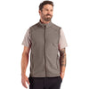 Clique Men's Pure Slate Powder Recycled Fleece Vest
