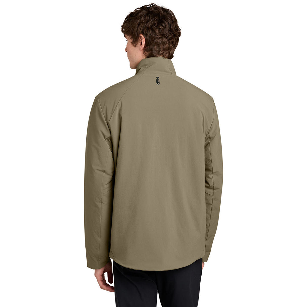 MiiR Men's Truffle Sashiko Full-Zip Stretch Puffy