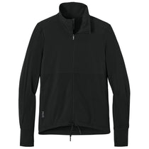 MiiR Women's Pitch Black Kivu Hybrid Full-Zip Jacket