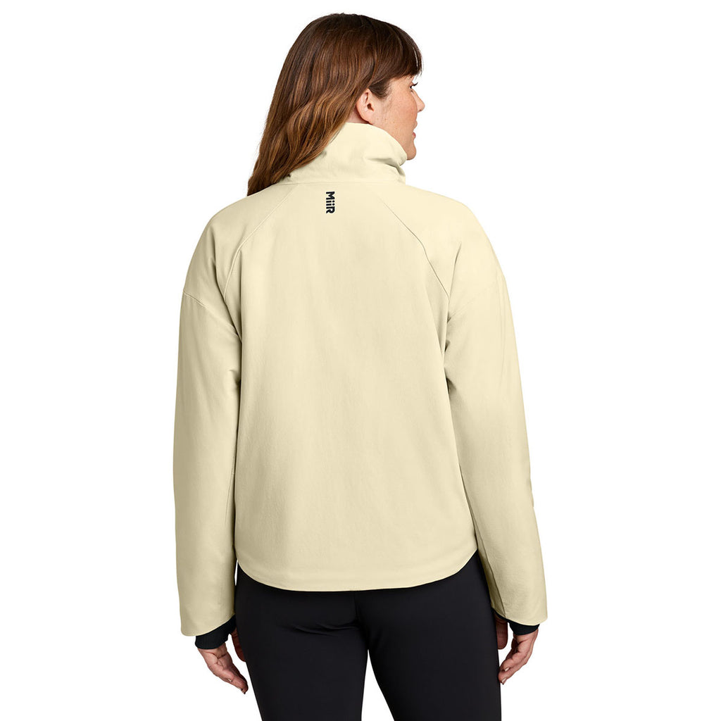 MiiR Women's Alabaster Sashiko Full-Zip Stretch Puffy