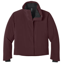 MiiR Women's Dark Fig Sashiko Full-Zip Stretch Puffy