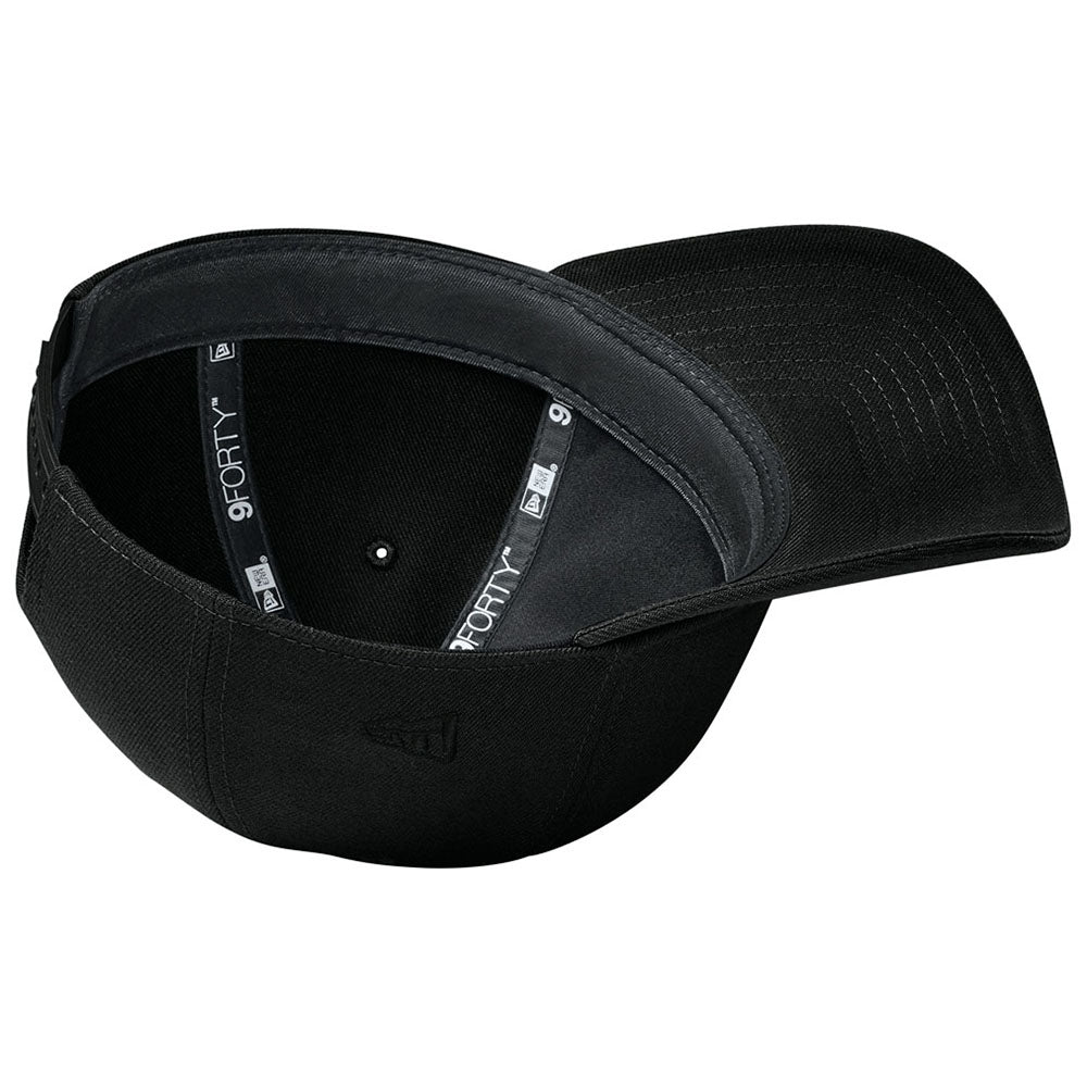 New Era Black A-Frame Snapback Cap