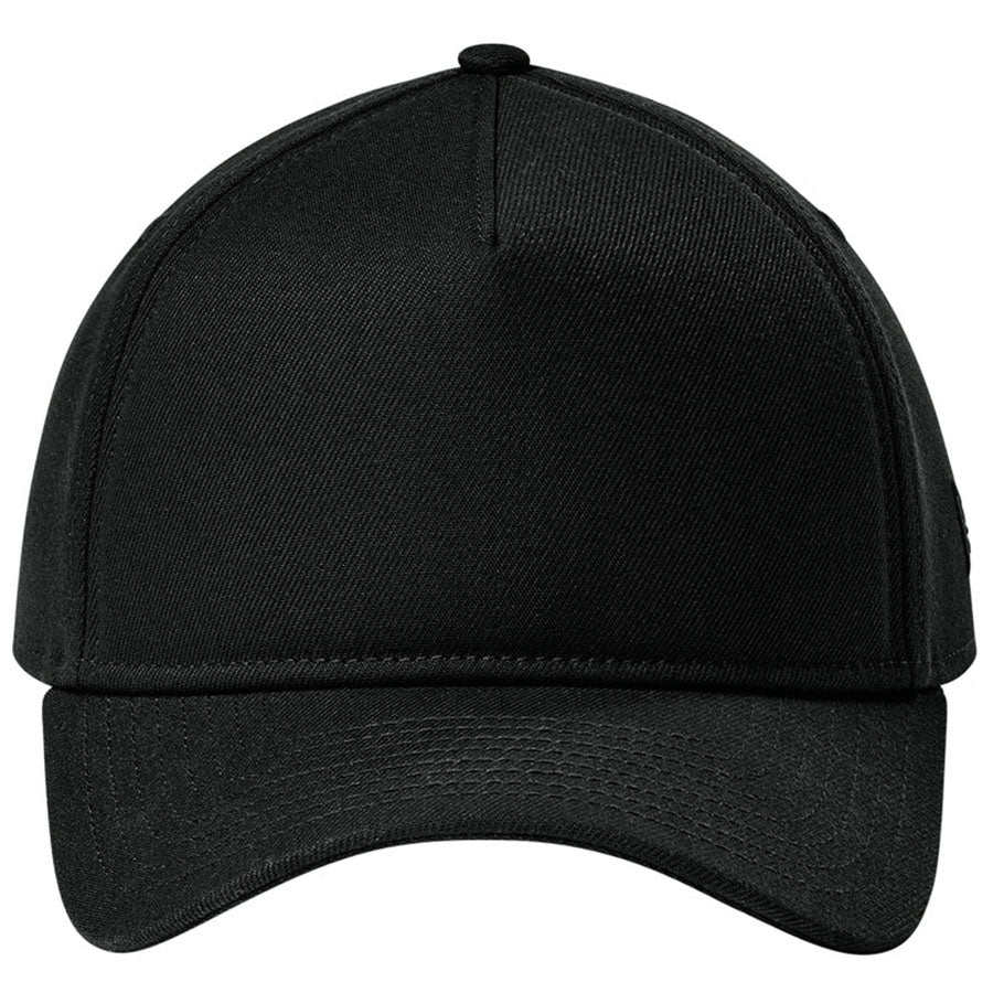 New Era Black A-Frame Snapback Cap