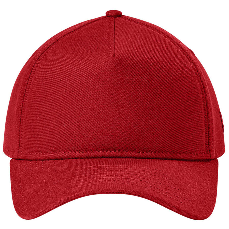 New Era Scarlet A-Frame Snapback Cap