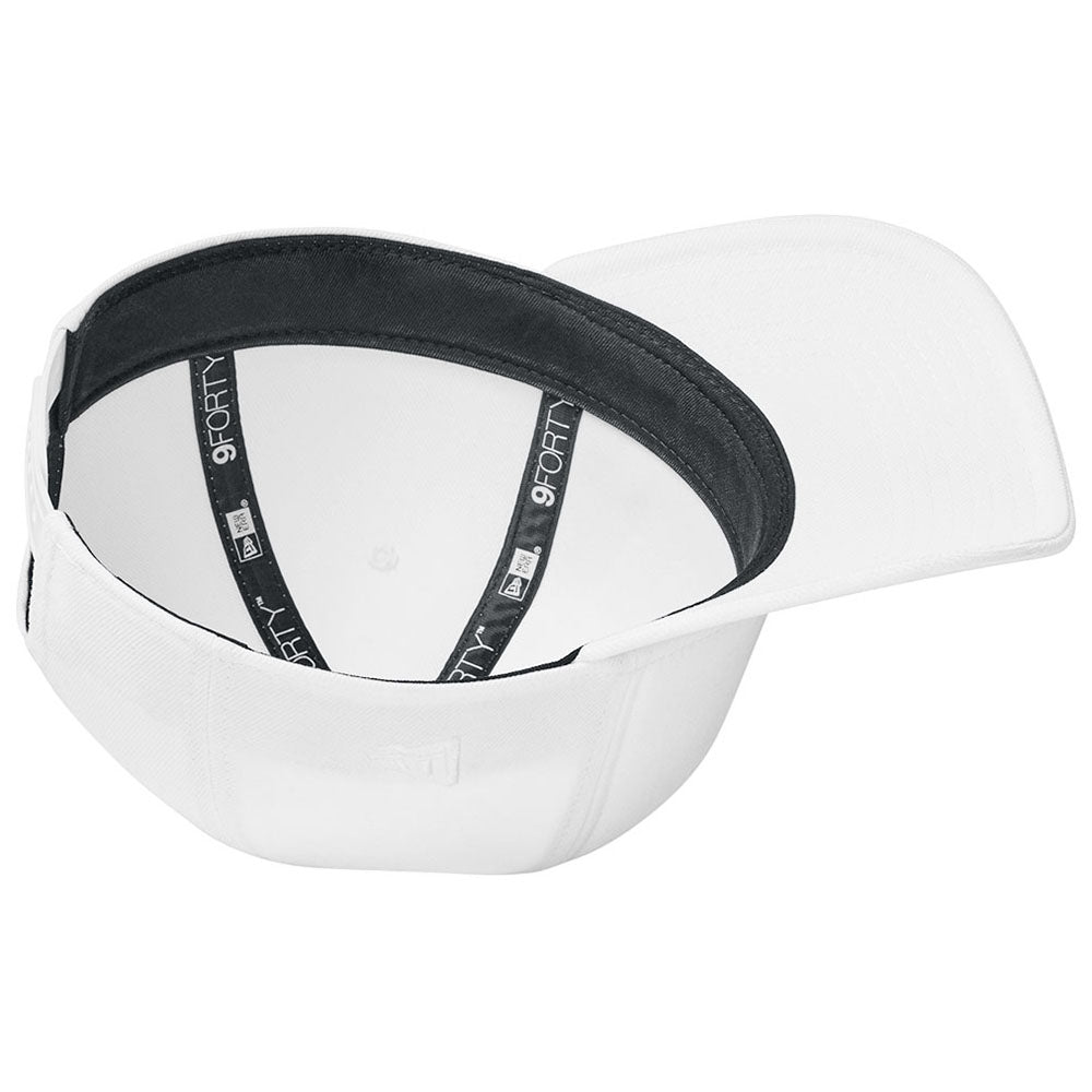 New Era White A-Frame Snapback Cap