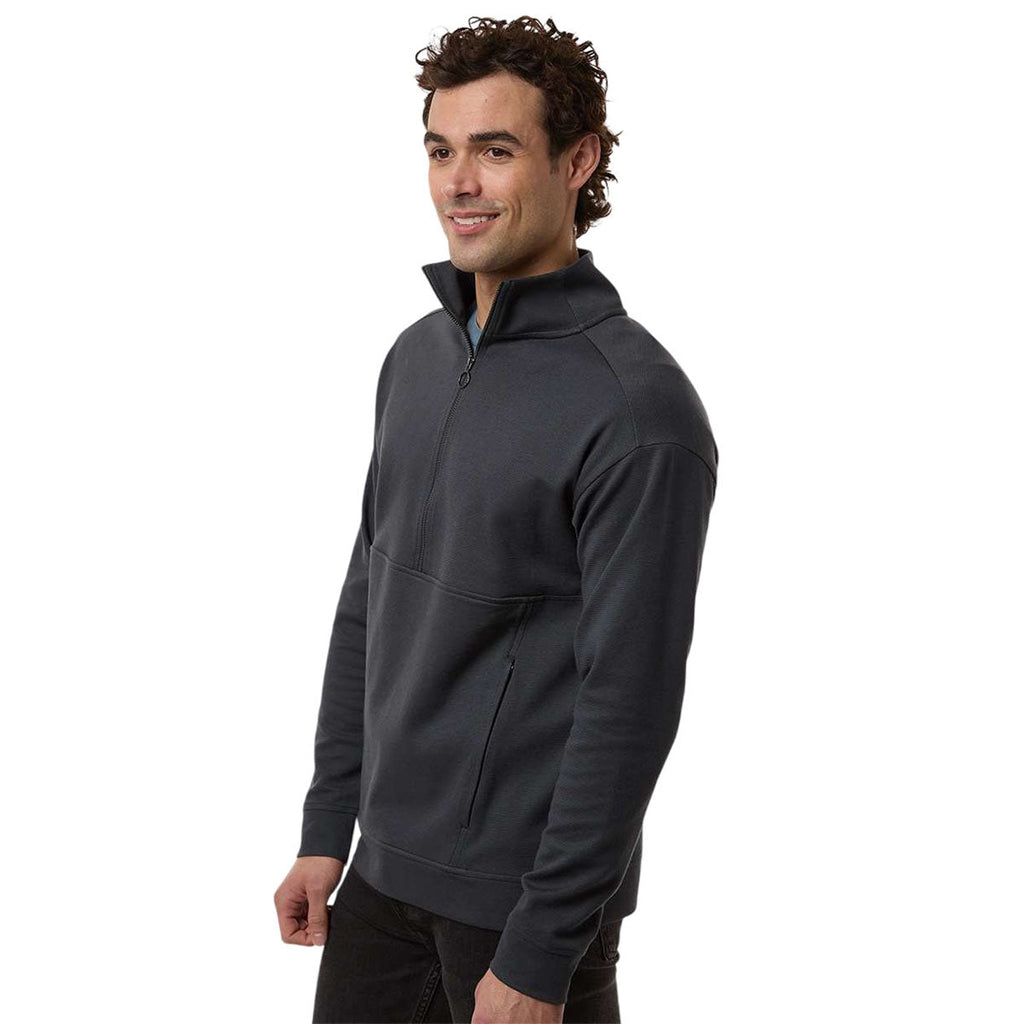 North End Men's Carbon Mantra Half-Zip Ottoman Pullover