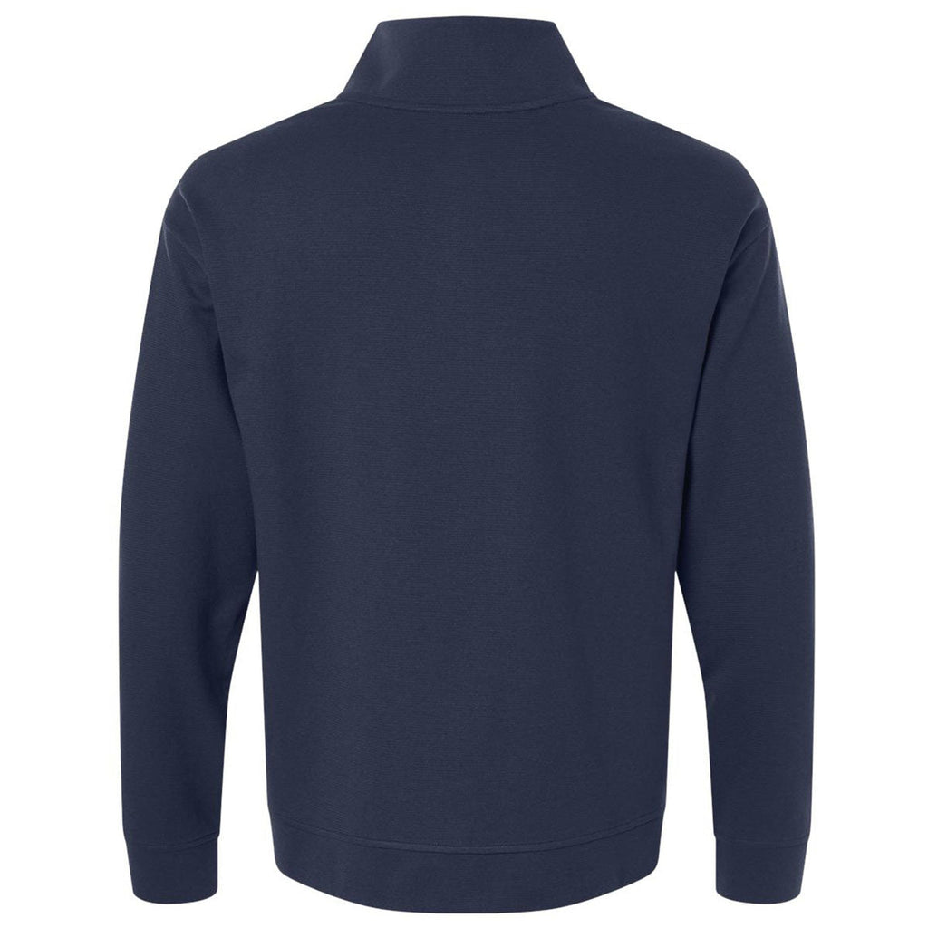North End Men's Classic Navy Mantra Half-Zip Ottoman Pullover
