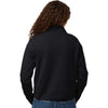 North End Women's Black Mantra Half-Zip Ottoman Pullover