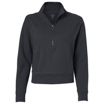 North End Women's Carbon Mantra Half-Zip Ottoman Pullover