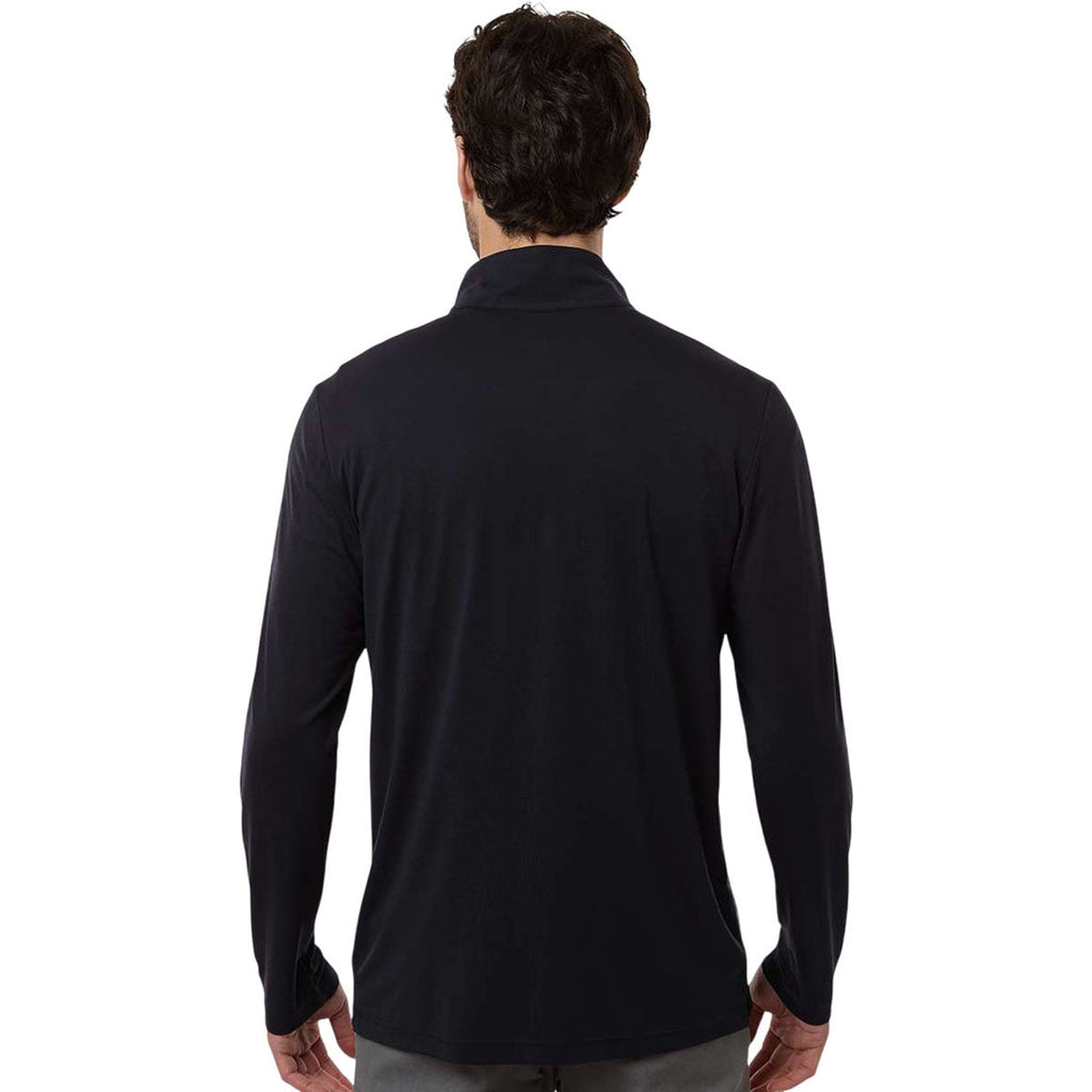North End Men's Black/Carbon JAQ Stretch Performance Quarter-Zip