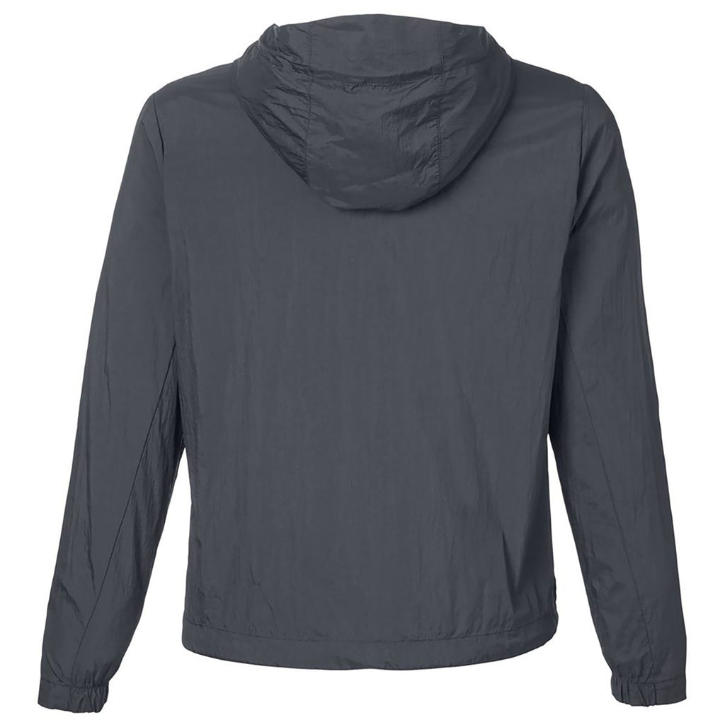 North End Women's Carbon/Black Aura Lightweight Packable Anorak