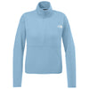 The North Face Women's Steel Blue Double-Knit 1/2-Zip Fleece