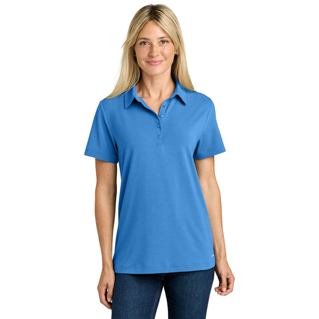 The North Face Women's Marina Blue Canyon Crest Polo