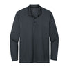 Nike Men's Anthracite Dri-FIT Micro Pique 2.0 Long Sleeve Polo